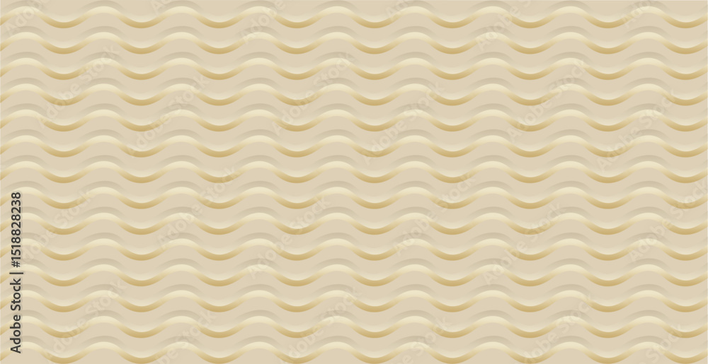 Poster the repetition of abstract curved lines in golden brown creates a dynamic yet elegant impression.
