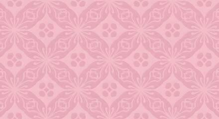 Pink floral pattern with subtle texture