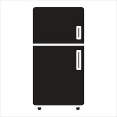 Refrigerator  Icon Element For Design