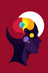 Emotional Intelligence, Success, Business, Mind, Communication, Brain, Person, Man, Woman, Road, Thoughts, Mental Health, Mindset, Artwork, Vector