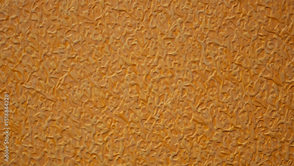 Poster a close up view of a textured surface with a rough and uneven appearance in a warm brown color