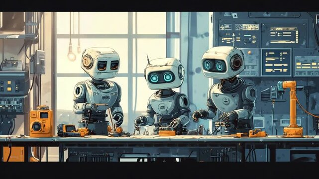 Robotic Assembly Line: A Glimpse into the Future of Automation and Manufacturing