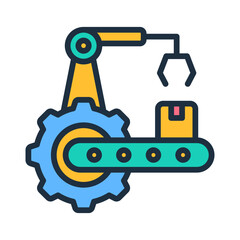 Industrial Automation Icon