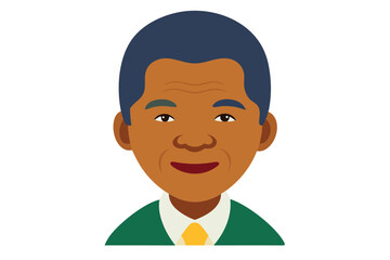 Cartoon portrait illustration fun colorful character design