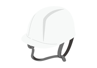 防災ヘルメットのイラスト