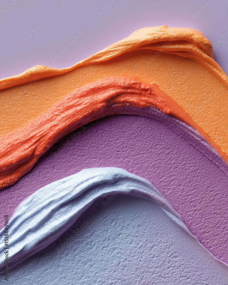 Aufkleber textured abstract background with gradient brush strokes and tactile paint layers for contemporary m
