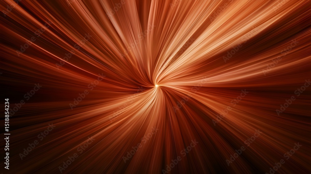 Aufkleber the image contains an abstract design of radiating, swirling lines of various shades of reddish-brow