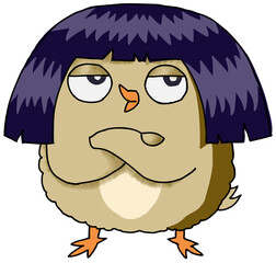 The owl is waiting for you to gossip.