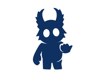 devil and angel with horns