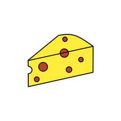 a piece of cheese