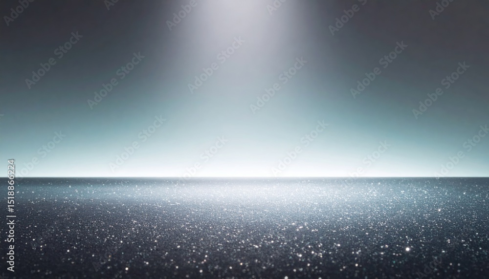 Poster abstract teal to emerald gradient background with crystalline grain and sparkling surface illuminate