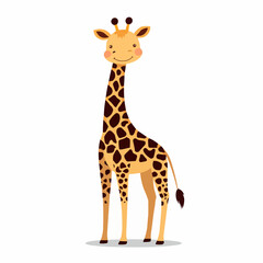 Fototapeta premium giraffe vector illustration