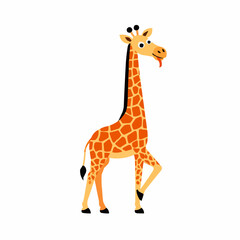 Fototapeta premium giraffe vector illustration