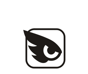 fish eye vector illustration