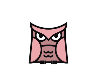 vector illustration of a cartoon face