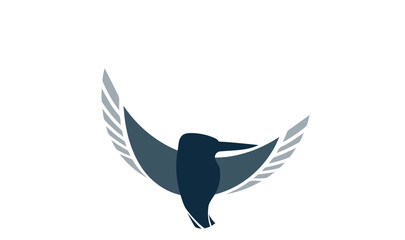 vector illustration of an eagle