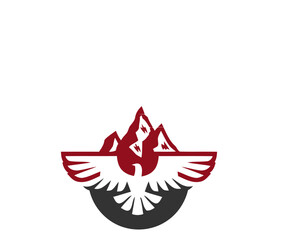 Obraz premium vector illustration of an eagle