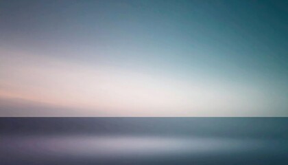 Obraz premium Powder Blue Periwinkle Gradient With Soft Grain Overlay Dreamy Cloud Like Abstract Background