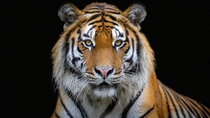 portrait of a bengal tiger