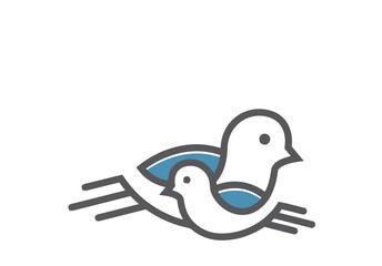 blue bird icon
