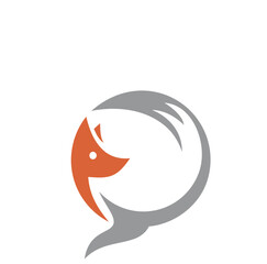 vector image of a fish