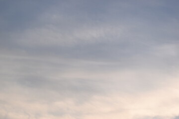 Obraz premium beautiful blue sky and white cloud background in springtime