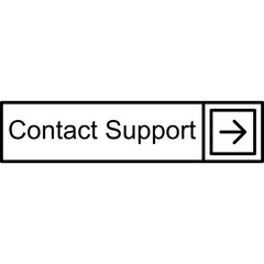 Contact Support Vector Icon