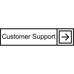 Customer Support Vector Icon