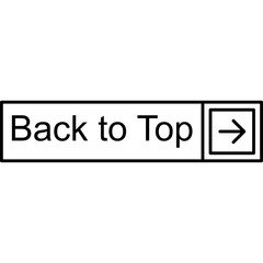Back to Top Vector Icon