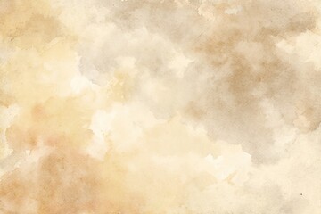 Beige watercolor wash texture background design (2). High quality
