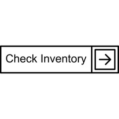 Fototapeta premium Check Inventory Vector Icon