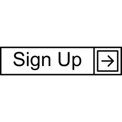 Sign Up Vector Icon