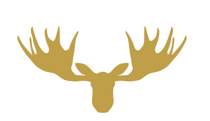 silhouette of a deer