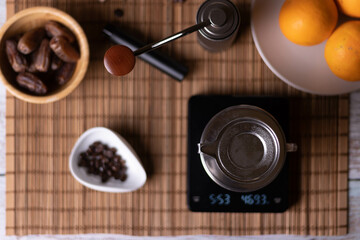 preparation of specialty coffee infusion