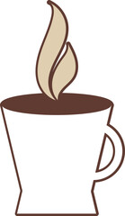 Minimalist & Flat Coffee Illustration