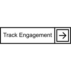 Track Engagement Vector Icon