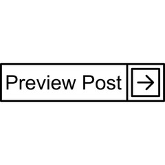Obraz premium Preview Post Vector Icon