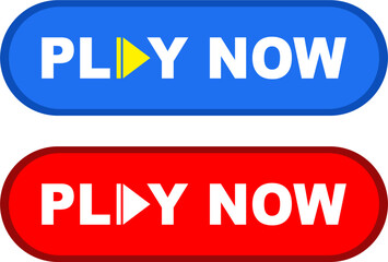 play and watch now icon vector design template for any design