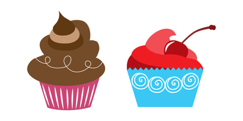 Delicious Dessert Cake Set