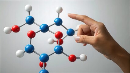 Obraz premium AI Hand Gesture Simulation in Controlled Environment for Scientific Study