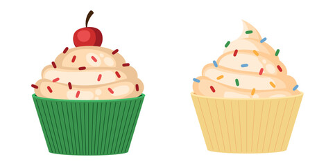 Delicious Dessert Cake Set