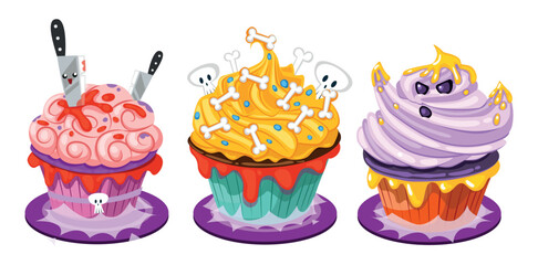 Delicious Dessert Cake Set