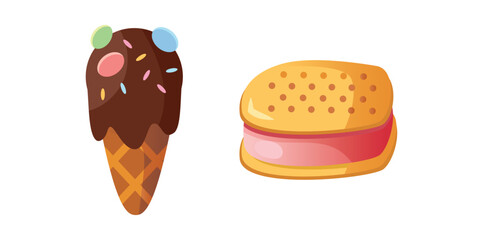 Delicious Dessert Cake Set