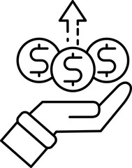 Profit Line Icon