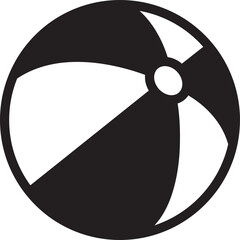 Beach Ball Outline