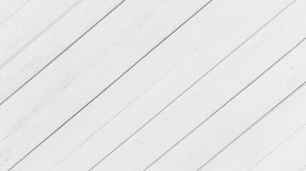 Obraz premium Diagonal lines of white wood planks.