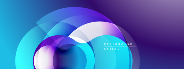 Abstract fluid shapes, vibrant blue purple gradients. Modern design element, smooth transitions, dynamic composition. Background texture.