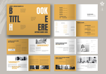 Book Template Landscape