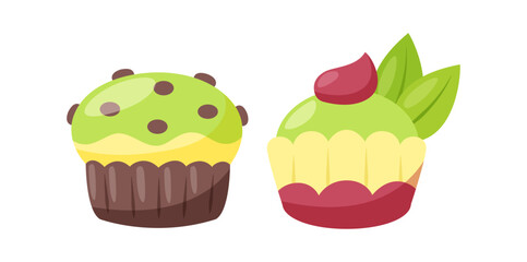 Delicious Dessert Cake Set