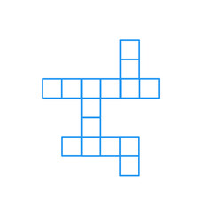 crossword puzzle box